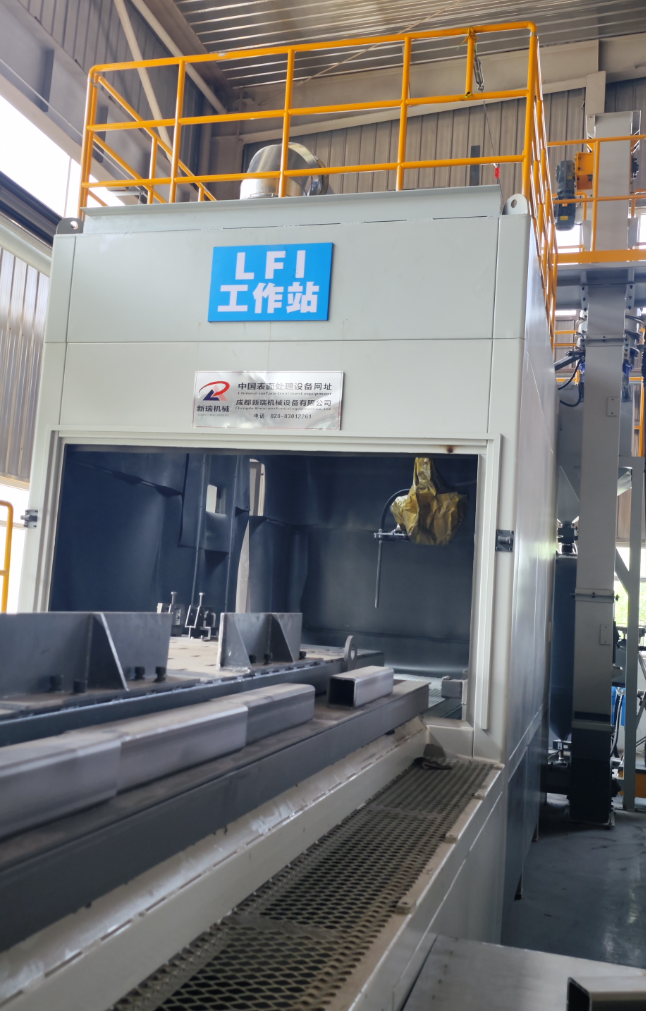 宝鸡大口径喷砂机 适合大型工件处理